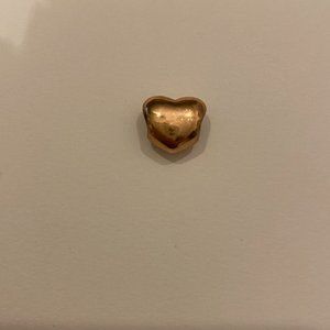 Pandora rose gold heart charm